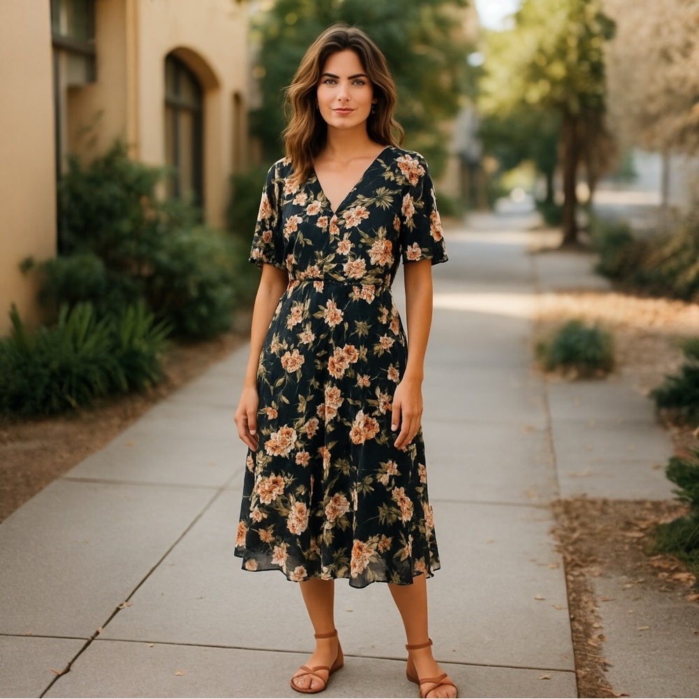 Inspired Hearts-Babydoll Top-Flutter Sleeves- Size: XXL